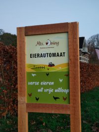 Eierautomaat Oving Odoornerveen