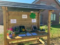 De groene oprit
